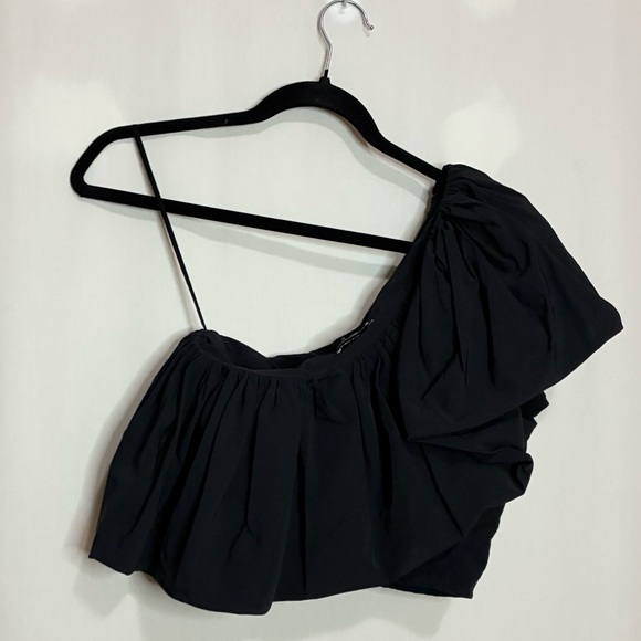 & Other Stories Ruffled One-Shoulder Top - Picture 6 of 8